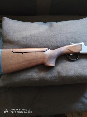 VENDO ESCOPETA RIZZINI SUPERPUESTA CAL 12 , EXPULSORA,CAÑONES DE 75 CON 5 POLICHOQUES Y CULATA REGULABLE 00