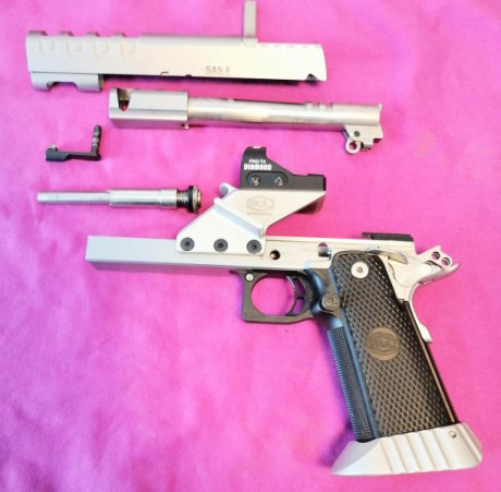 Se vende Bul SAS II, modelo Heavy Metal, calibre 9mm parabellum, en estado impoluto, comprada en Top Gun. 00