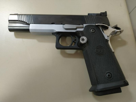 Vendo pistola del 45 SPS Word Custom Limited 600 disparos vendo por cese de actividad.
Precio 800 euros
Contacto: 00