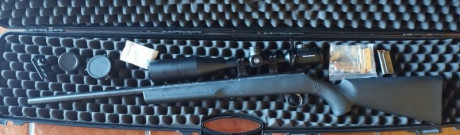 Vendo carabina Matlin XT22 con cañón microestriado (16 estrías) Micro-Groove, disparador XT Pro-Fire ajustable 12