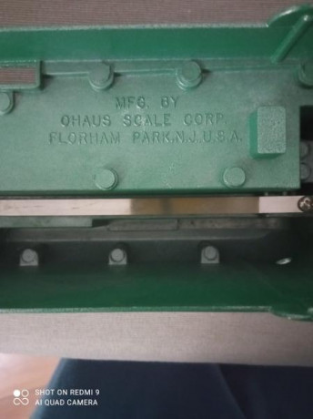 Vendo bascula analógica Rcbs 10-10.
Fabricada en USA.
Muy precisa.
Precio 100€ 02