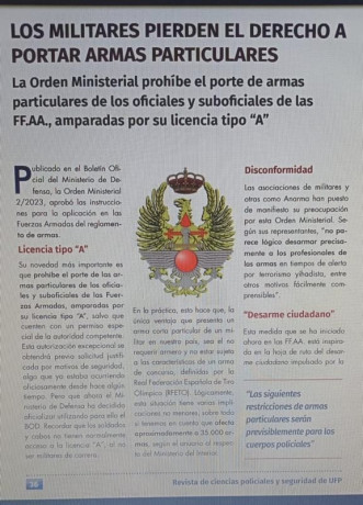 Recientemente ha circulado por redes sociales una información sobre la orden ministerial 2/2023 del ministerio 10