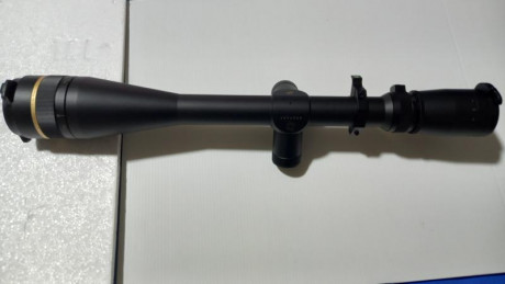 Se vende visor Leupold valido para tirar en sporter o en BR aire, tiene retícula Fine Plex.

PRECIO: 350 01