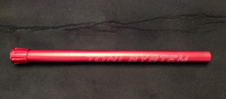Tubo Toni System +6 cartuchos (425mm) para Benelli, solo tubo (sin muelle ni follower) 70€. Montado anteriormente 00