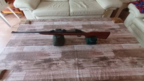 Vendo rifle de cerrojo SAVAGE cal. 30-06, modelo III.
Bases de montura apel 
Buen estado y precisión. 01