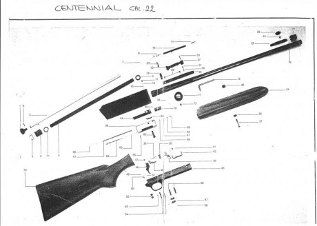 Buenas tardes a todos.
Conservo desde hace tiempo un viejo rifle Franchi centennial semiautomático cal. 20