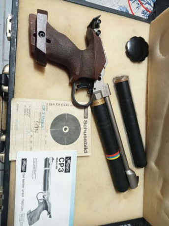 Se vende pistola Walther CP3 de co2
Tiene dos bombonas una tiene fuga y la otra no
Se han puesto juntas 02