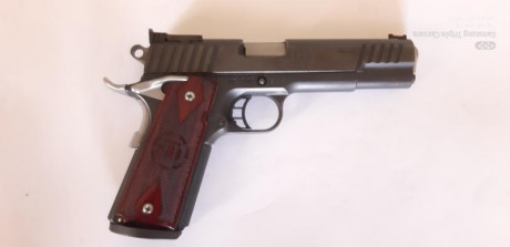 VENDIDA
vendo pistola STI  SENTINEL
calibre 9 Parabellum
muy cuidada
dos cargadores
muelle recuperador 01
