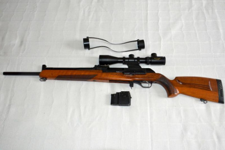 Un amigo vende rifle semiautomático Molot cal. 3006 con bases desmontables y visor Shutter 1,5-6x42E. 00