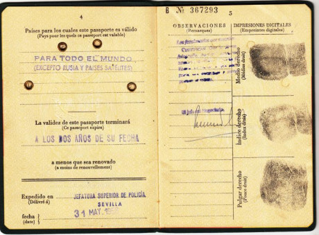  EN RECUERDO Y HOMENAJE A LOS QUE YA NO ESTÁN. 

Si pones en  GOOGLE   PASAPORTES EN LA MEMORIA  da igual 00