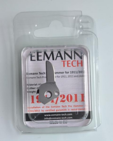 Vendo martillo de competición Premium Match Eemann Tech para 1911, 2011 y clones.
Solo 11gr de peso. Queda 01