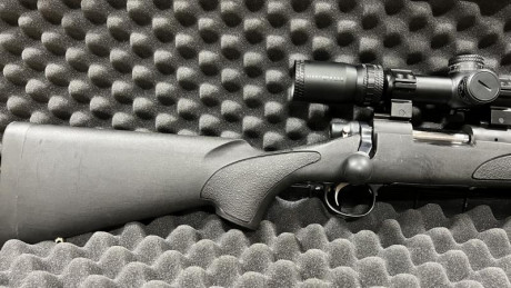 Se vende Remington 700 calibre .308 con cañón semi pesado fluteado y con rosca, lleva montado un disparador 02