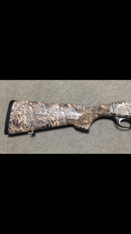 Vendo escopeta repetidora camo calibre 20 marca ata. La escopeta se encuentra en perfectas condiciones 01