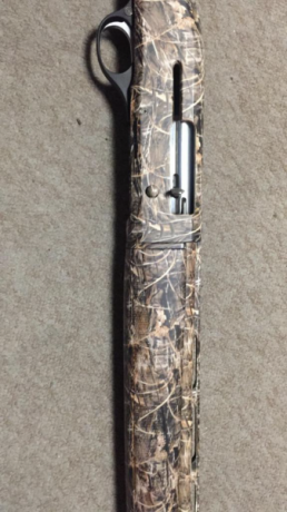 Vendo escopeta repetidora camo calibre 20 marca ata. La escopeta se encuentra en perfectas condiciones 11