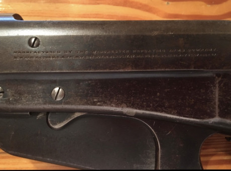 SE VENDE RIFLE WINCHESTER MODELO 1895 TAKEDOWN (DESMONTABLE).
CALIBRE .405 W.C.F. 
FABRICADO EN EL AÑO 10