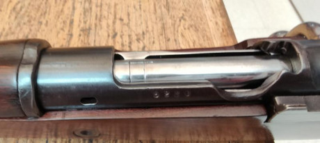 Vendo tercerola de caballeria española, calibre 7x57, en muy buen estado, tanto de maderas como de metal, 10