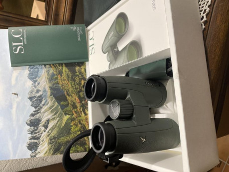 esos binoculares sw slc 10x42 por no usar. Estan nuevos. Sin uso. Una sola mano. Los compre nuevos. Se 00