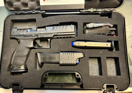 SE VENDE WALTHER PDP DE 5", DE CALIBRE 9x19

 Como nueva, muy pocos tiros.


 - Walther PDP 5"
 20