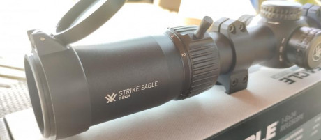 Buenas tardes,

Vendo Visor VORTEX STRIKE EAGLE 1-6 x 24 nuevo en su caja con anillas WARNE DESMONTABLES 12