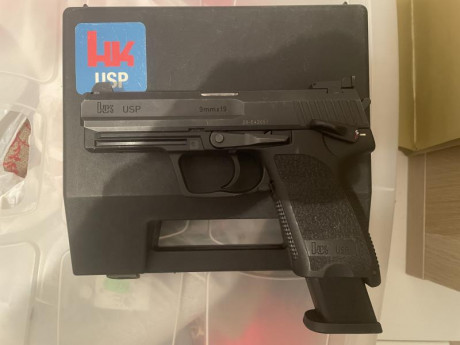 Hola pongo a la venta esta Hk usp standard 
Alzas micrometricas más las originales 
Maletín original 
Un 00