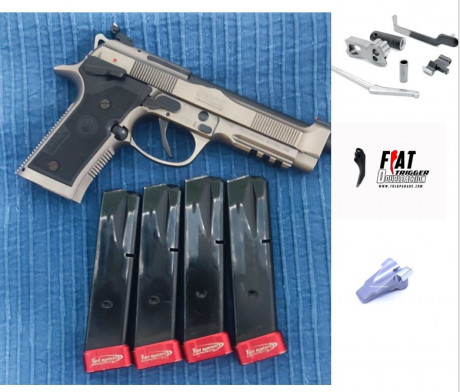 Muy buenos días.

Por hueco en el armero paso a vender la siguiente pistola.

Beretta 92x Performance 00