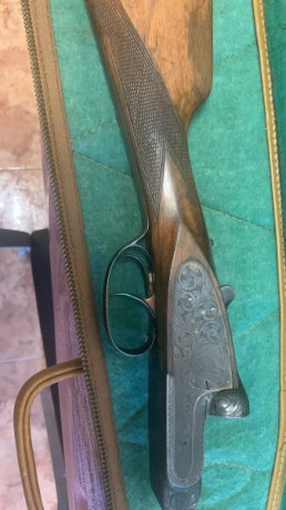 Un amigo vende esta escopeta artesanal hecha por la firma vasca Arrieta con doble gatillo y dos juegos 01
