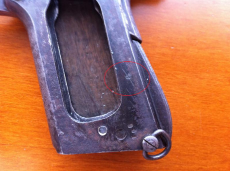 Se vende pistola de la marca Llama modelo Extra.
Calibre nueve largo.
Copia española del Colt modelo 1911 80