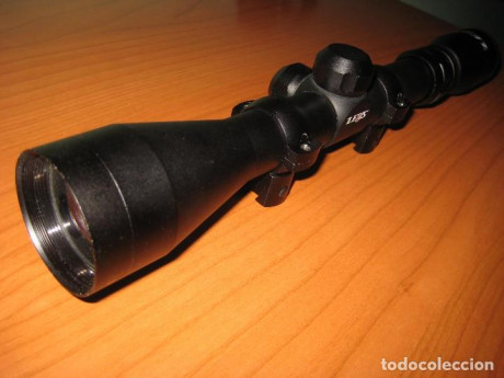 Mira telescópica 3-9 x 40 marca Zeus
Retícula en Forma de Cruz 1/4MOA
 Amplio Alivio Ocular Adapta a 20/22mm
Diámetro 02