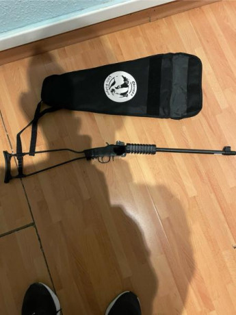 Vendo :180€ Chollazo!!!!!
Estado:NUEVO (0 uso )

Rifle monotiro
Marca CHIAPPA
Modelo LITTLE BADGER
Calibre 20