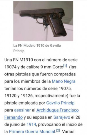 Un trozo de historia en el armero.
Después de mucho conseguí recuperarla, guiarla y empezar a disparar 01
