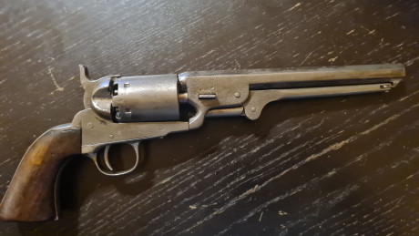 VENDIDO.  COLT Navy 1851 original de Clement 300 €.
Es para colección, guiado en AE con chimeneas nuevas, 02