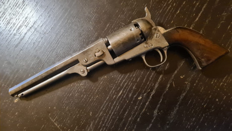 VENDIDO.  COLT Navy 1851 original de Clement 300 €.
Es para colección, guiado en AE con chimeneas nuevas, 00