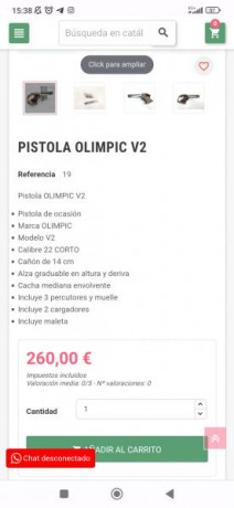 Se busca algún arma en 22 corto. 
En principio no tengo preferencias.
Un saludo. 30