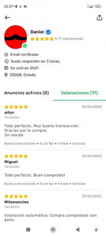 SEGUNDA ACTUALIZACIÓN: Con la carabina ya en casa, comento lo que queda pendiente más abajo del hilo.

___


ACTUALIZACIÓN: 70