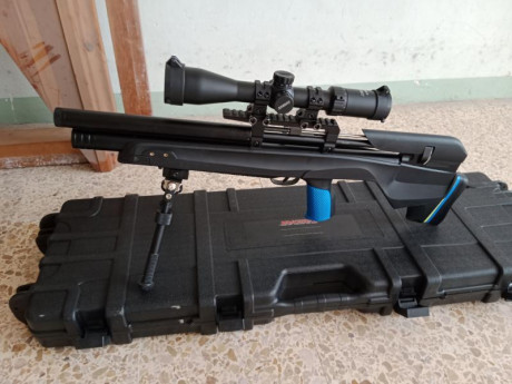 Buenas. Acabo de ver que stoeger acaba de sacar la nueva xm1 bullpup. 
https://intl.stoegerairguns.com/es/xm1-bullpup-es/
Tiene 101