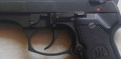 Vendo Beretta FS92 practicamente nueva siempre estuvo guiada  en " A " ahora en " F " 01