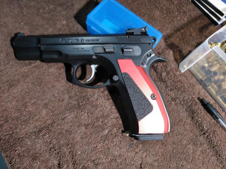 hola buenas soy un novato en este mundillo pero bueno me saque permiso de armas el f tiro olimpico ,y 40