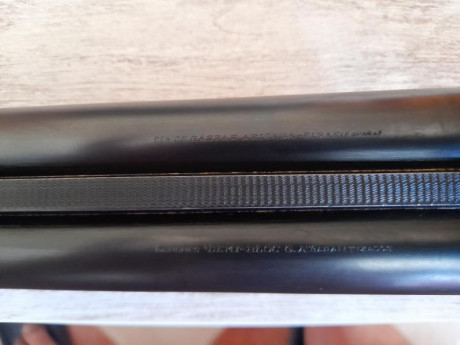 Vendo escopeta yuxtapuesta Gaspar Arizaga cañones de 70 cm con 3 y 1 estrellas,pletina larga ,cañones 11