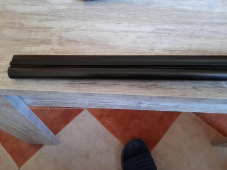 Vendo escopeta yuxtapuesta Gaspar Arizaga cañones de 70 cm con 3 y 1 estrellas,pletina larga ,cañones 10