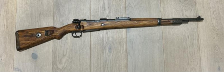 En venta Mauser Kar98k fabricado por dou (Waffen Werke Brünn AG) en 1945 y recalibrado en 308w por Israel 02