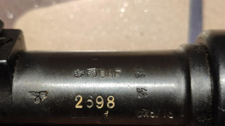 Buenas tardes,

estaba buscando más información sobre mi Mauser K98k, en referencia a los marcajes que 22
