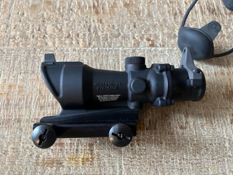 Hola 
Se vende Trijicon ACOG TA01NSN en perfecto estado 
Cualquier duda mp
Saludos 01