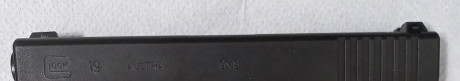     ***Vendidas, gracias a todos por el interés***   
Vendo miras de tritium originales para Glock, validas 02