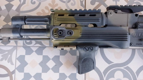Se vende carabina del 22LR de la marca GSG modelo AK-47, guiada en A (EA).

Se trata de la versión tradicional 10