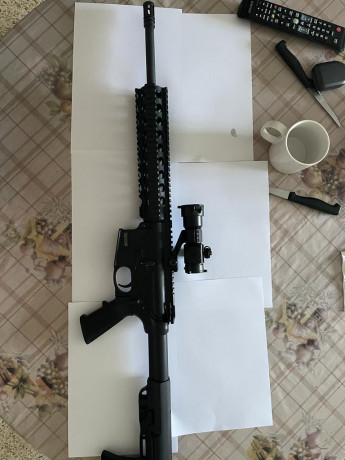 Hola vendo nimiedades rifle MP15/22. POCO USO.
VAN TRES CARGADORES UN PUNTO ROJO, ESTA BARCELONA


PIDO 00