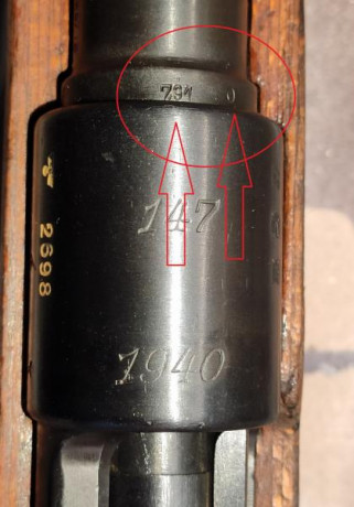 Buenas tardes,

estaba buscando más información sobre mi Mauser K98k, en referencia a los marcajes que 40