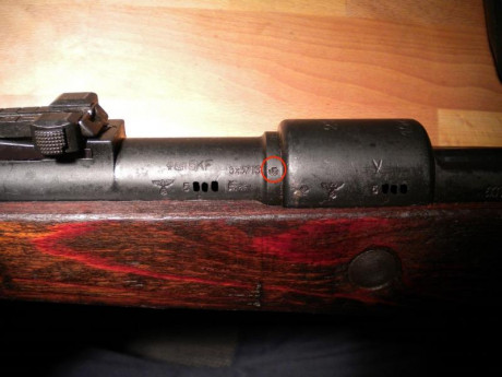 Buenas tardes,

estaba buscando más información sobre mi Mauser K98k, en referencia a los marcajes que 91