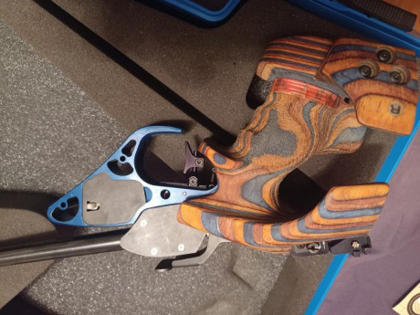 Vendo pistola de libre con disparador electrónico. 
Está en Zaragoza para ver y probar.
650€. Portes por 11