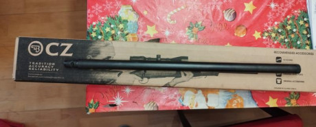 Buenas a todos,

Pongo a la venta un cañón para CZ 457 o 455 tipo Varmint en calibre 22 lr.
Sólo tiene 00