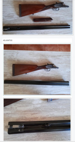 Cambio por maletín de cuero con llave  para escescopeta superpuesta de 76 cm de cañón escescopeta yuxtapuesta 11